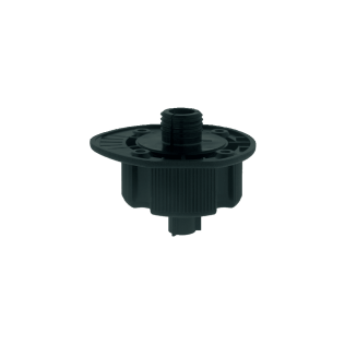 Sockelfußaufnahme zum Einpressen