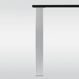 Tischbein 80 mm, quadratisch