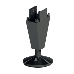 Aluminiumfuß STILIPHOS, verstellbar