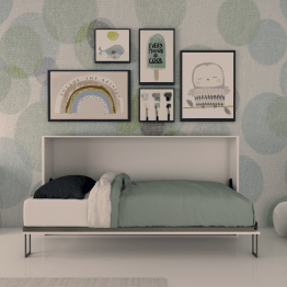 Klappbett horizontal