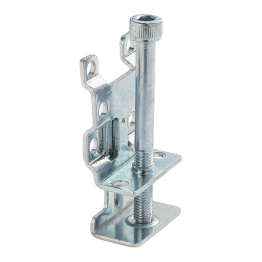 Sockelhöhenversteller mit feststehendem Gleiter