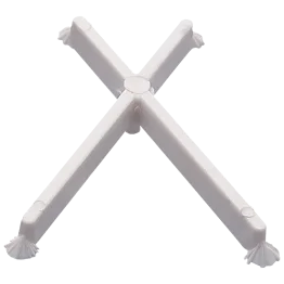 Fachbodenhalter, kreuzförmig