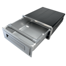 Kaffesatzschublade mit Dampfschutz