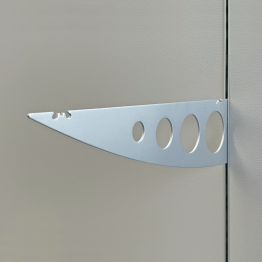 Konsole SOFT DESIGN, einfach, mit Lochmuster