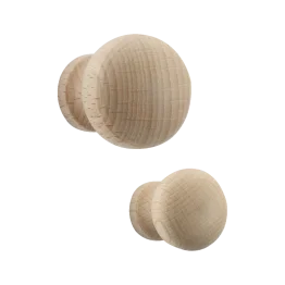 Holzknopf Champignon