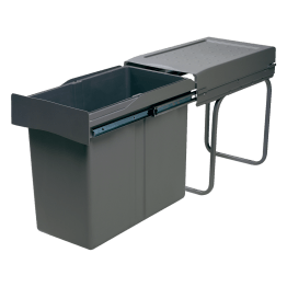 Abfallbehälterauszug mit Vollauszug 30 L