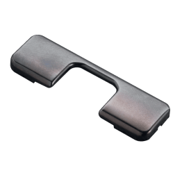 Abdeckkappe Scharniertopf Titanium