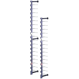 Säule Alumina offen schwarz