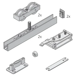 Garnitur JUNIOR 250/B für 1 Tür