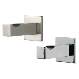 Kleiderhaken, eckig mit Kerbe