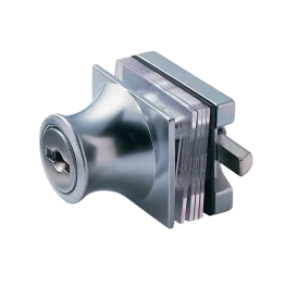 Glastürschloss mit Fallenriegel