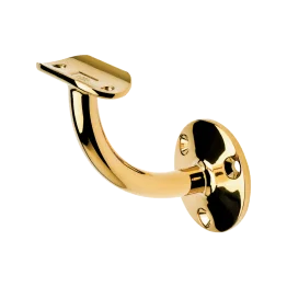 Handlaufhalter, gebogen