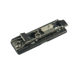 Gerade Montageplatte Titanium zum Schrauben