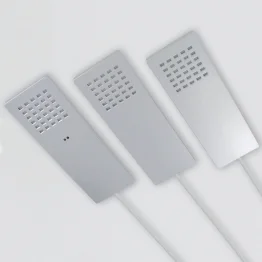 Set 3 LED-Anbauleuchten 12 V, rechteckig