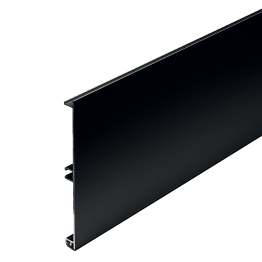 Sockelblendenprofil, Aluminium