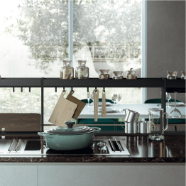 Regal für Kücheninsel MODULAR 900 mm