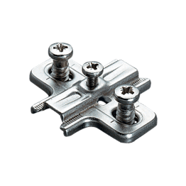 Kreuzmontageplatte zum Schrauben