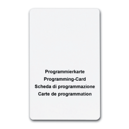 Programmierkarte