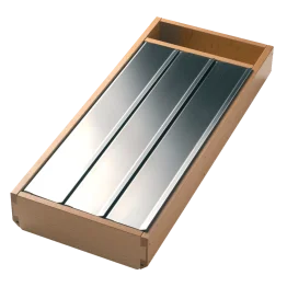 Rollenhalter für 3 Rollen