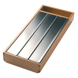 Rollenhalter Buche für 3 Rollen