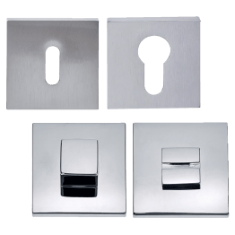 Rosetten, quadratisch