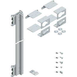 Set für 1 Holztür PS66