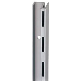 Wandschiene für Seitenabschluss, einfache Lochreihe