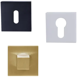 Rosetten, quadratisch