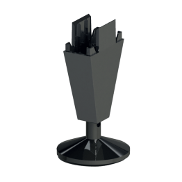 Aluminiumfuß STILIPHOS, verstellbar