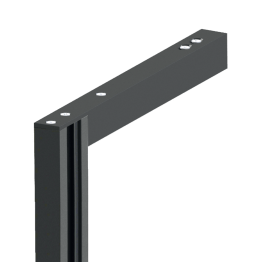 Wandanschlussprofil STILIPHOS, oben