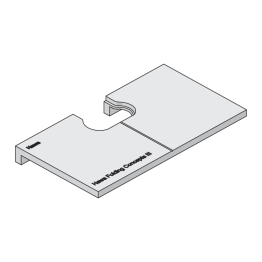 Einfrässchablone