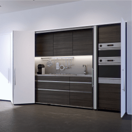 Garnitur Folding Concepta III für 1 Paar Falttüren, Pull 25 kg