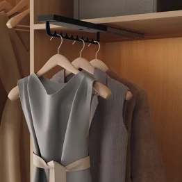 Garderobenauszug LINEA mit Arretierung