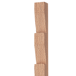 Bodenträgerschiene (Holz)