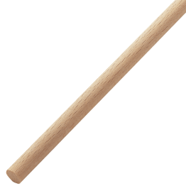 Holzdübel, glatt