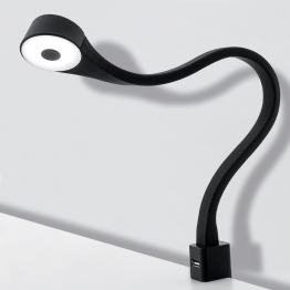 LED-Spot FLEXI, flexibler Arm, rund