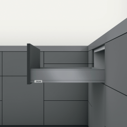 LEGRABOX BLUMOTION / TIP-ON BLUMOTION oriongrau matt Höhe M