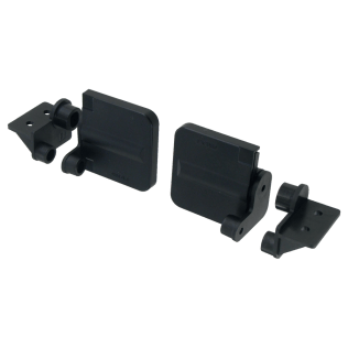 Charnières pour trappe avec amortisseur