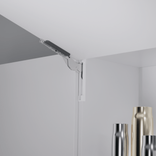 Set ferrure FREEslim flap montage encastré