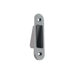 Gâche pour serrure à pêne magnétique invisible