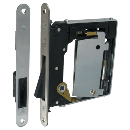 Serrure à pêne magnétique invisible