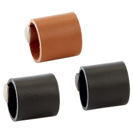 Bouton cuir DRUM