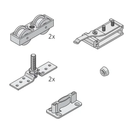 Garniture 1 porte Junior 160