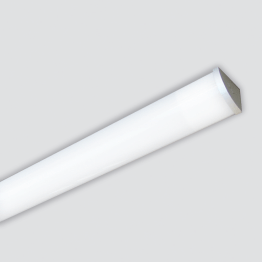 Réglette LED d'angle en applique avec interrupteur