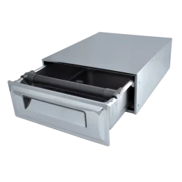 Tiroir marc à café compact à poser coulissant