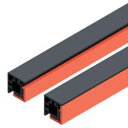 Profil de recouvrement vitrine 4 mm