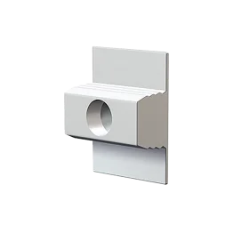 Clip de fixation pour profil cimaise murale