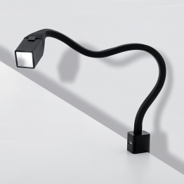 Spot carré sur flexible Flexi