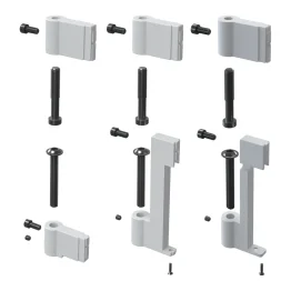 Set de pattes de fixation haut-bas