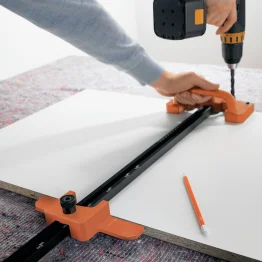 Gabarit de perçage pour support profil SERVO-DRIVE